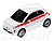 Carrera GO Fiat 500 weiß Batterie